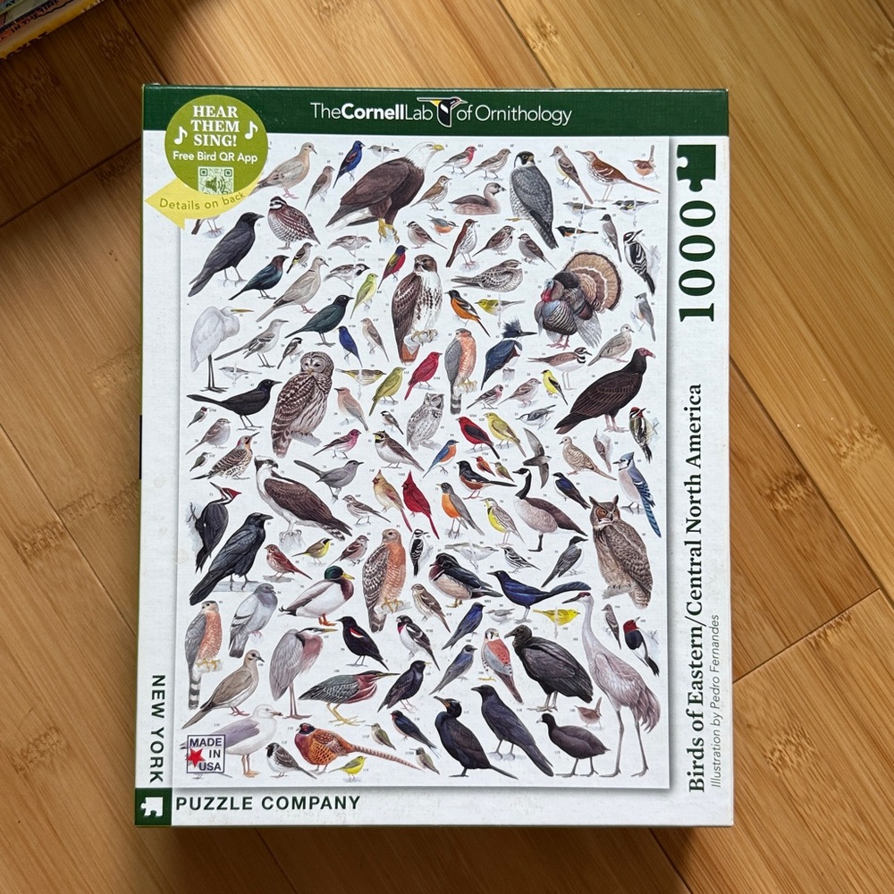 Cornell Lab of Ornithology Bird Puzzle
